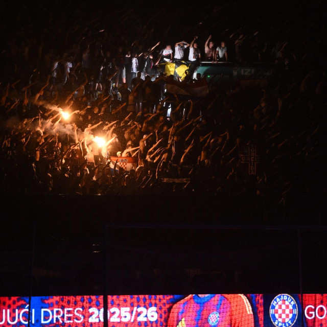 Hajduk - Istra, nestanak struje