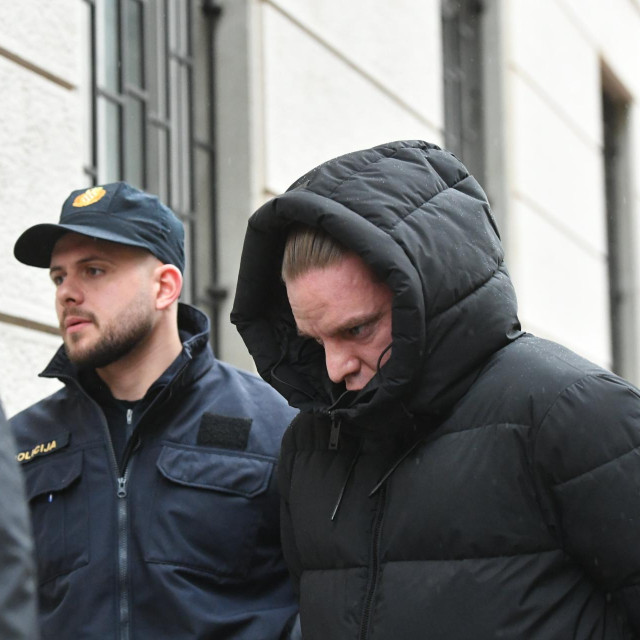Privođenje osumnjičenog Roberta DiCaprija (nekoć Jotanović) u veljači ove godine u Rijeci