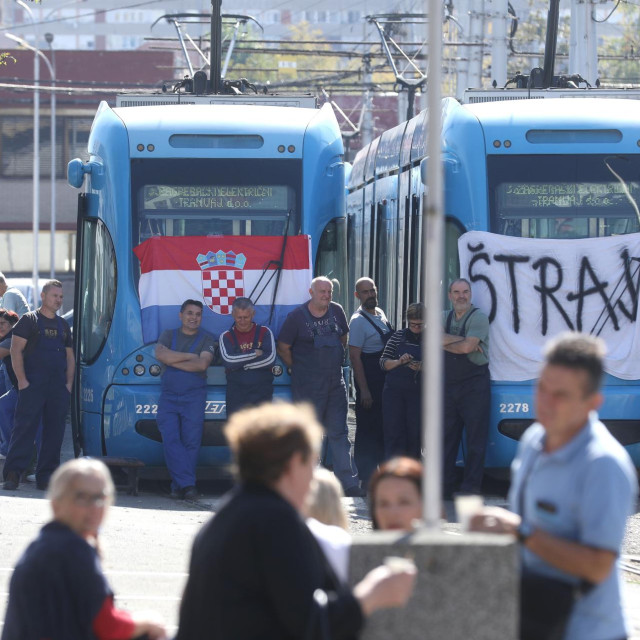 Štrajk vozača ZET-a