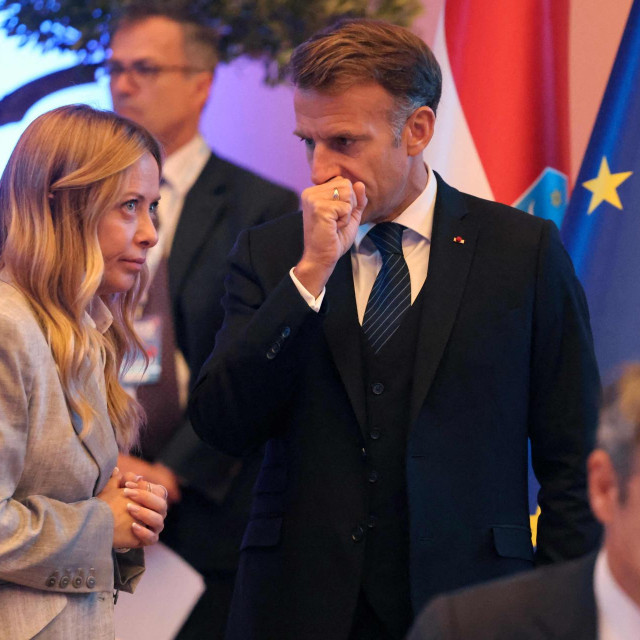Meloni i Macron