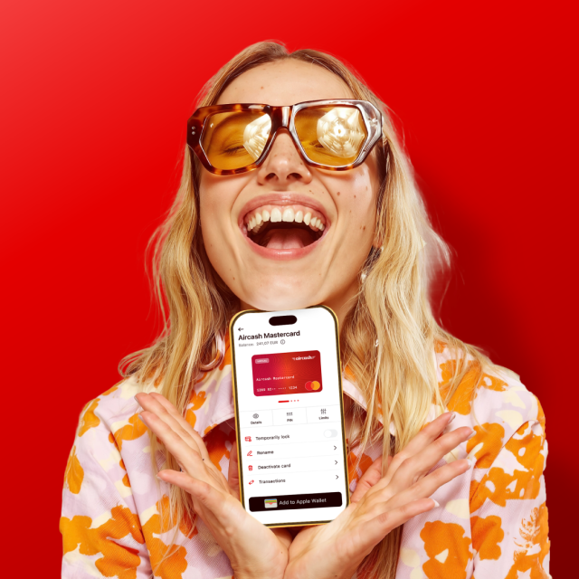 Aircash Mastercard virtualna kartica