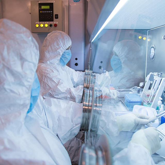 Laboratorij u Institutu za istraživanje kuge u Irkutsku