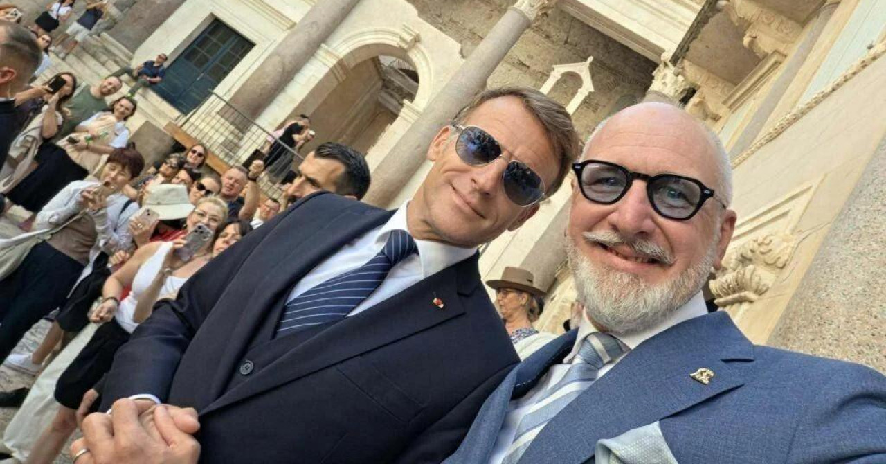 Macron oduševljen Splitom nakon šetnje