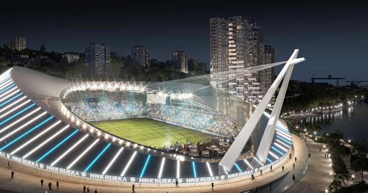 Novi stadion na Kantridi: Pogledajte spektakularne projekcije