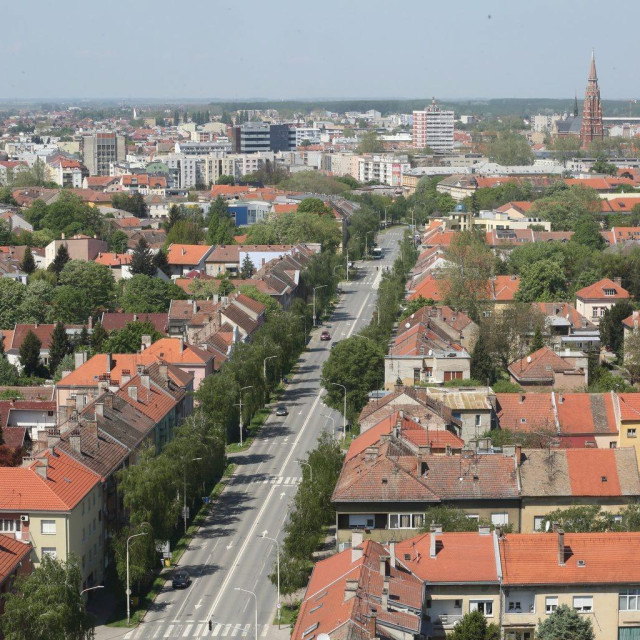 Osijek, panorama