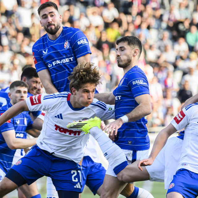 Hajduk - Dinamo: Dion Drena Beljo, Rokas Pukštas, Bruna Goda, Michele Šego