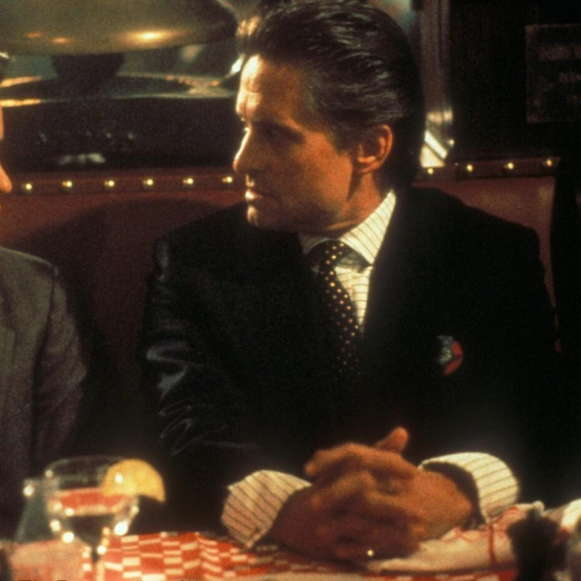 Charlie Sheen i Michael Douglas
