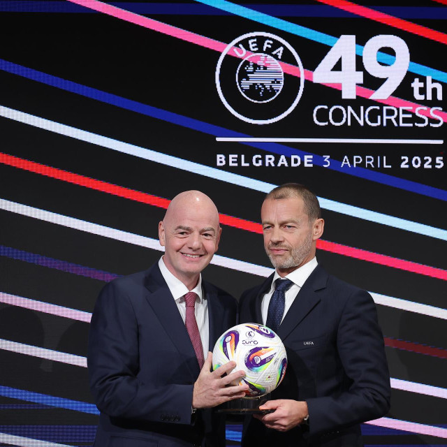 Gianni Infantino i Aleksander Čeferin
