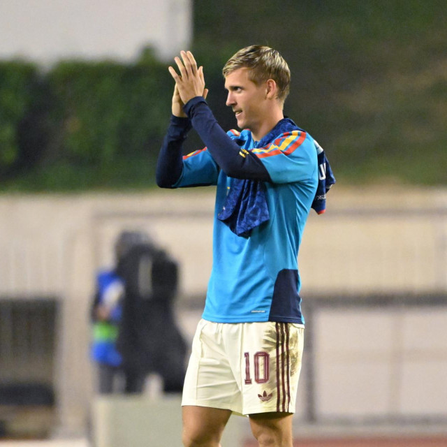 U Splitu je Dani Olmo, u španjolskom dresu,doživio ovacije hrvatskih navijača