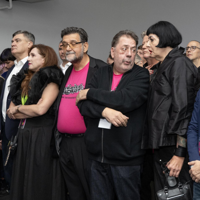 Predsjednik Zoran Milanović, Albino Uršić, Boris Kuk, Rujana Jeger