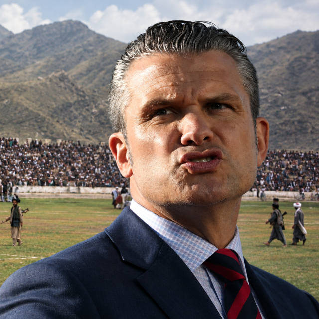 Pete Hegseth i javne egzekucije na stadionu u Kabulu