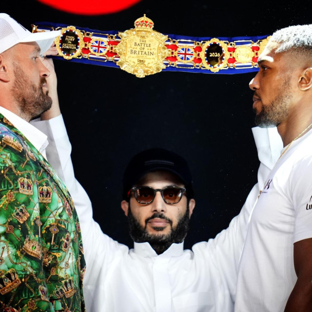 Tyson Fury, Turki Alalshikh i Anthony Joshua