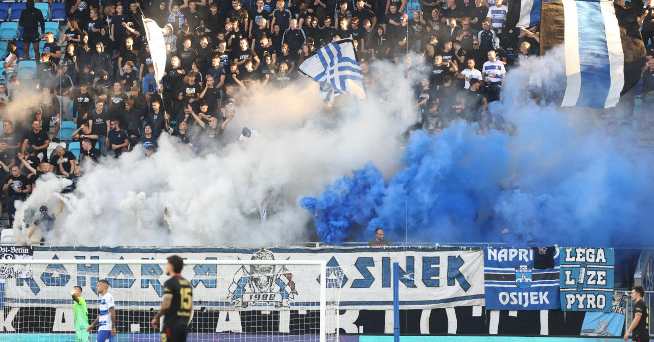 Osječani se oprostili od Gorana Bareta, atmosfera na stadionu neusporediva je s onom od lani
