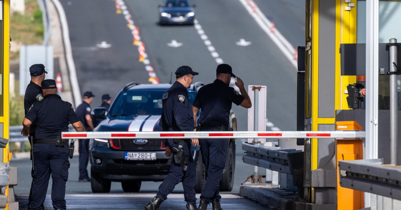 FOTO: Policija se sprema za masovni dolazak Boysa. Pogledajte kadrove iz Dugopolja
