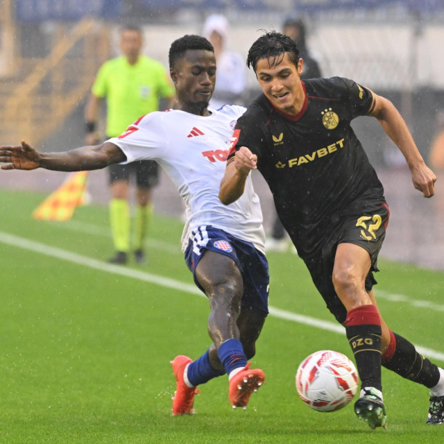 Hajduk - Dinamo: Abdoulie Sanyang Bamba i Matteo Perez Vinlof