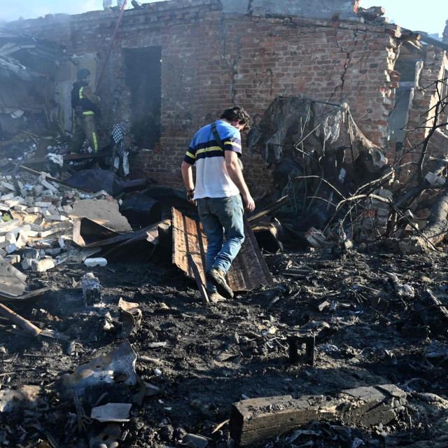 Posljedice ruskog napada na Harkiv u nedjelju, 11. listopada