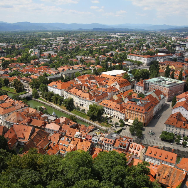 Ljubljana, panorama