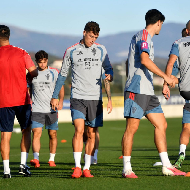 Luka Sučić na okupljanju reprezentacije