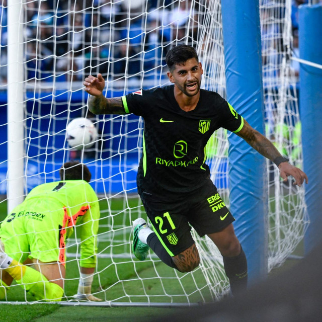 Pogotkom u 87. minuti, argentinski srednji branič Cristian ”Cuti” Romero donio je u subotu Atleticu 2:1 pobjedu na gostovanju kod Alavesa