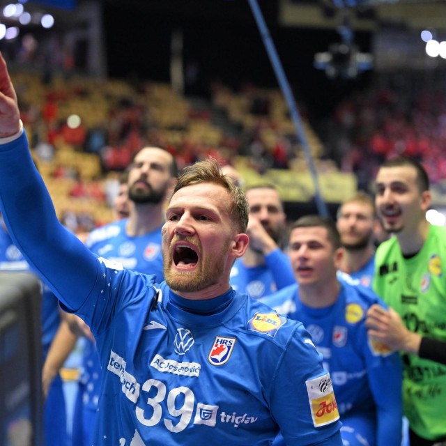 David Mandić i hrvatski reprezentativci