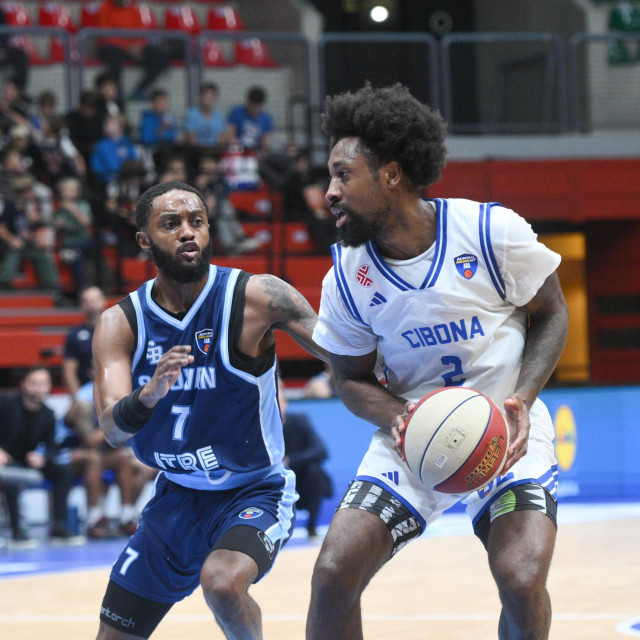 Rickey McGill na utakmici protiv Slovana iz Bratislave