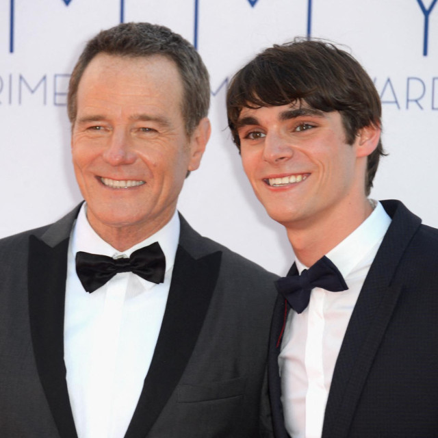 Bryan Cranston i RJ Mitte 