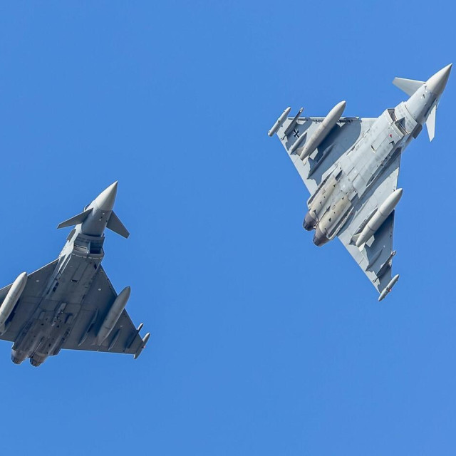 Arhivska fotografija: Eurofighter u zračnoj luci u Nürnbergu