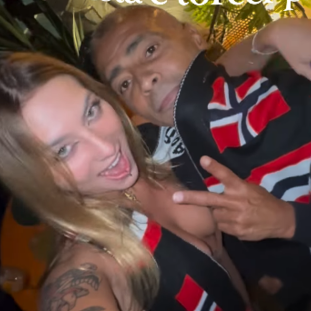Romário i Julia Dixon