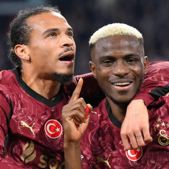 Leroy Sane i Victor Osimhen