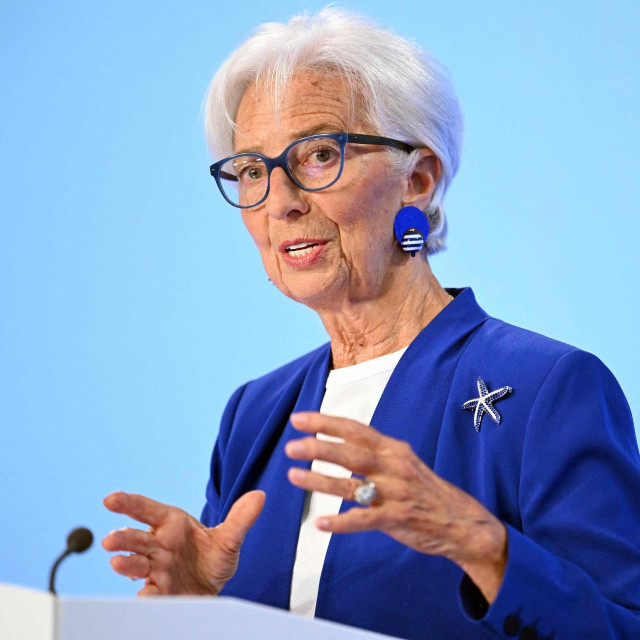 Predsjednica Europske centralne banke Christine Lagarde
