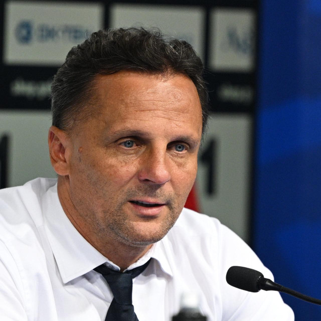 Trener Dinama Mario Kovačević
