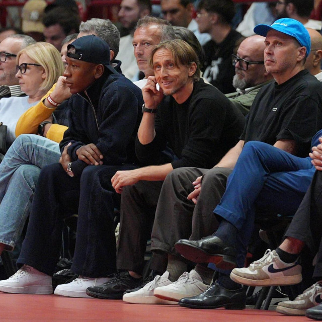 Luka Modrić pojavio se na utakmici Olimpije Milano i Real Madrida