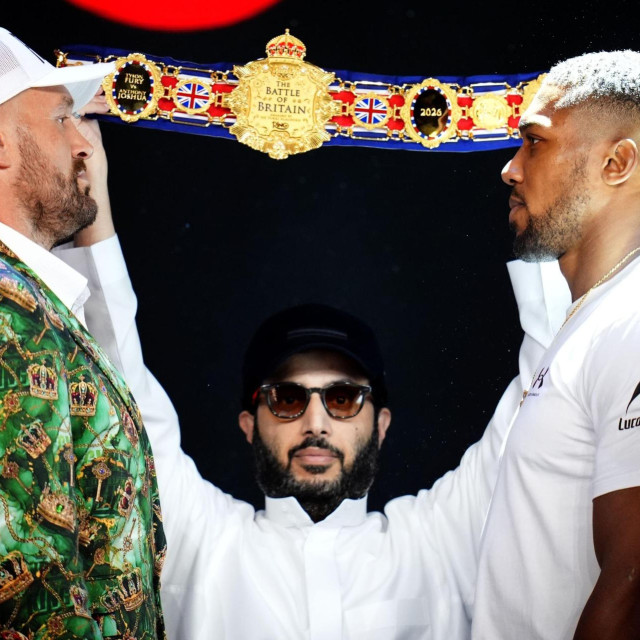 Tyson Fury, Turki Alalshikh i Anthony Joshua