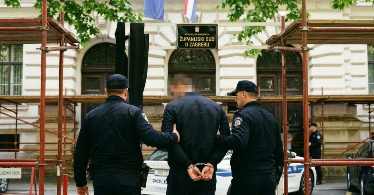 Usred prepunog Vivasa čovjeku zabio nož u prsa: Nakon godina bijega u vrlo teškom stanju doveden na sud