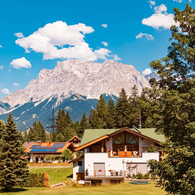 Prizor iz planina Wetterstein u kojima se nalazi dom Wangalm