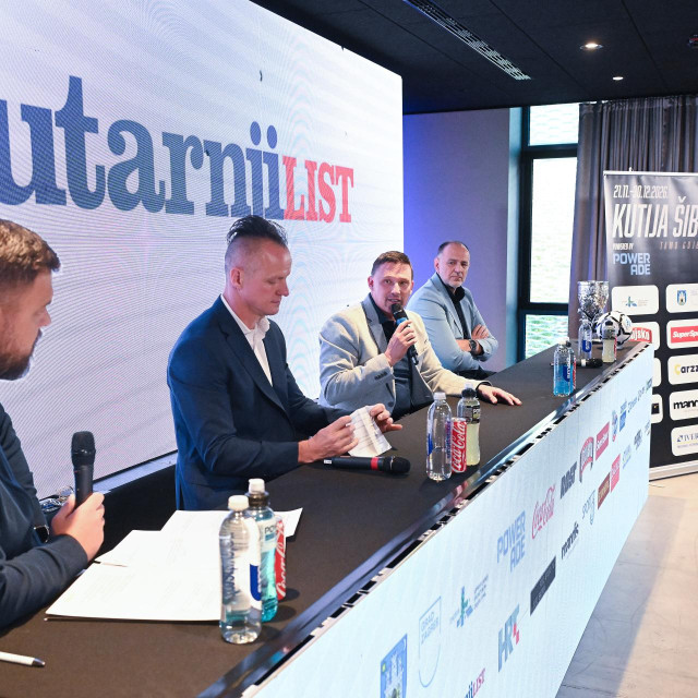 Marko Šapit, Boris Dujmić, Stjepan Crnokić i Davor Blašković najavili su 55. izdanje Kutije šibica, najvećeg malonogometnog turnira u Hrvatskoj