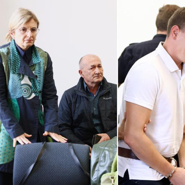 Jadranka i Ivica Berak; osuđeni Marko Smažil; sudac Antun Bušić