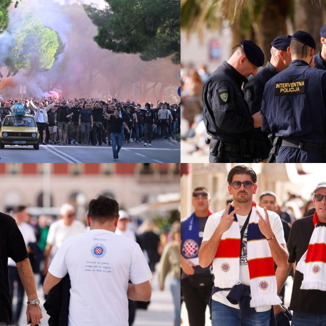 Torcida, policija, Slaven Bilić, navijači
