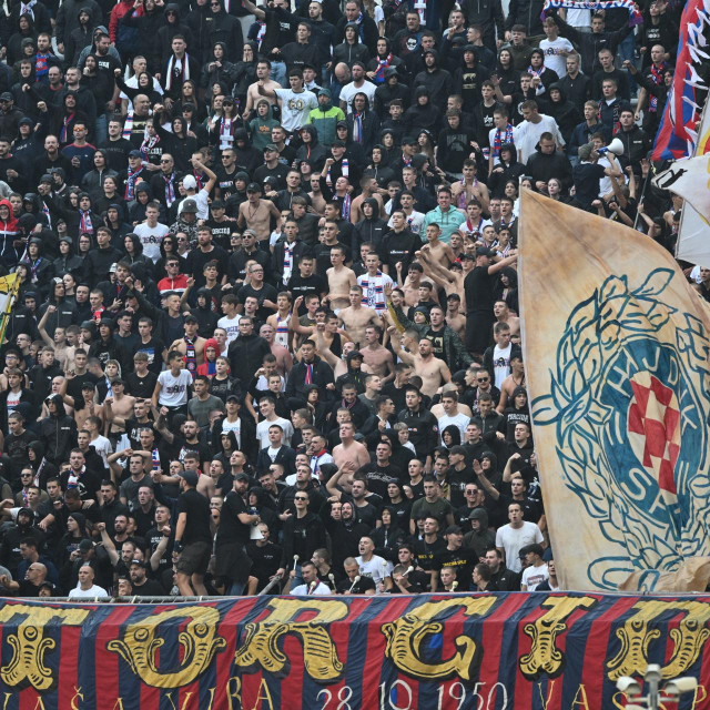 Torcida na utakmici Hajduk - Dinamo (10.10.2026.)