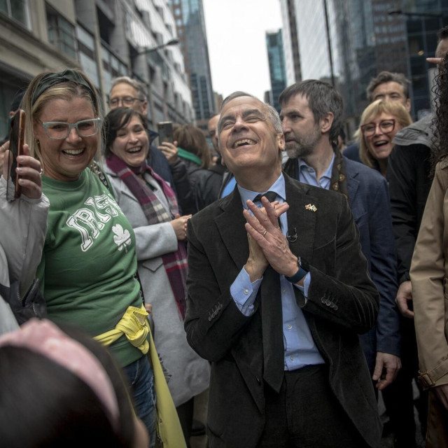 Kanadski premijer Mark Carney u Montrealu na dan Svetog Patrika 