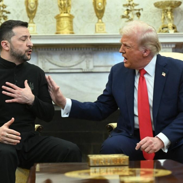 Sukob Volodimira Zelenskog i Donalda Trumpa u Bijeloj kući u veljači 2025.