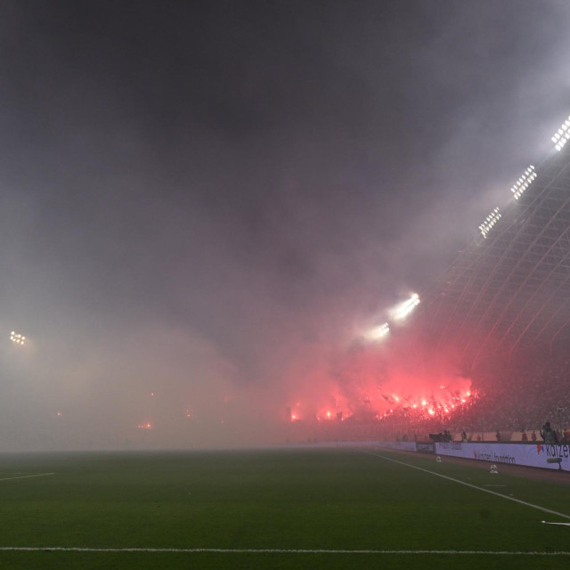 Bakljada navijača Hajduka