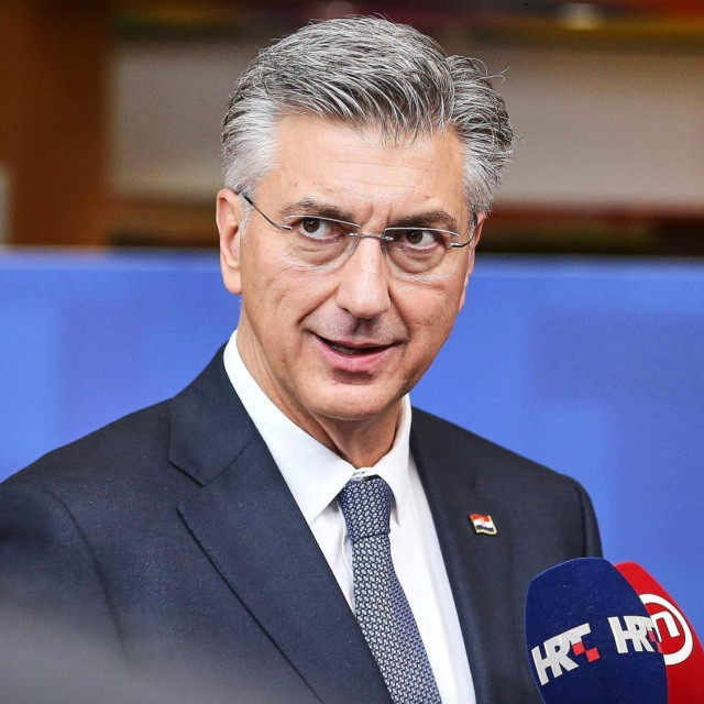 Andrej Plenković u Bruxellesu