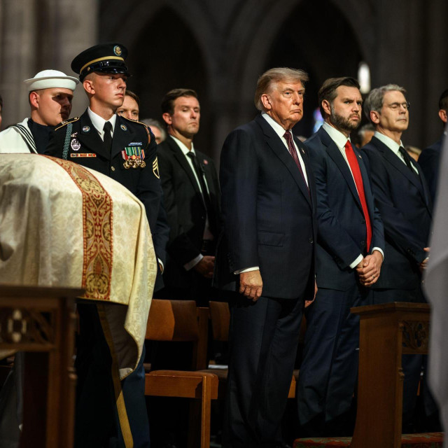 Donald Trump, JD Vance i Scott Bessent