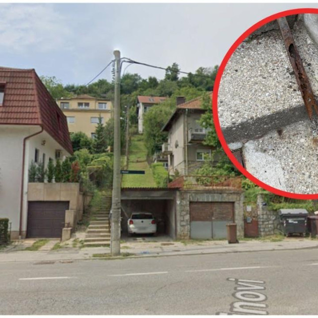Snježničke stube nalaze se preko puta restorana Okrugljak