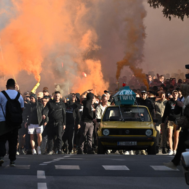 Korteo Torcide na kojem se klicalo Hitleru i širila mržnja prema Židovima