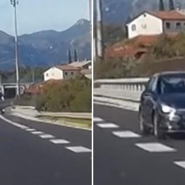 Vožnja u suprotnom smjeru na autocesti Rijeka-Zagreb