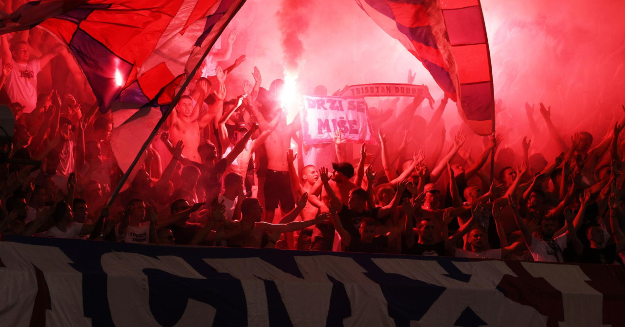 Torcida objavila transparent koji joj je policija zabranila