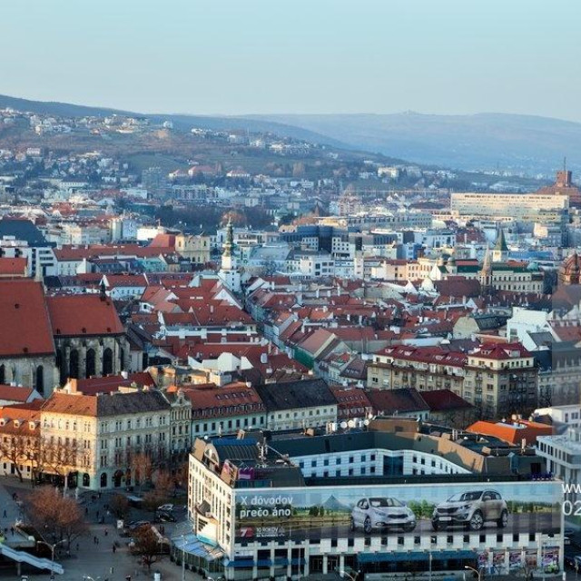 Bratislava iz ptičje perspektive