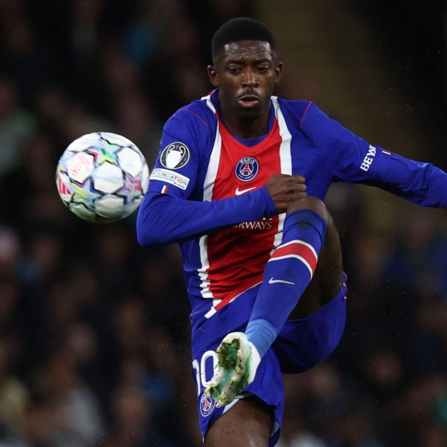 Napadač Paris Saint-Germaina, francuski reprezentativac Ousmane Dembele, na devet je ovosezonskih utakmica postigao četiri gola i imao je šest asistencija 